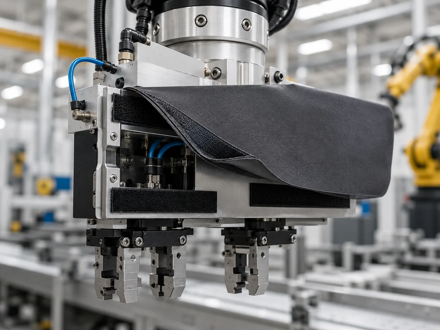 Bondix adhesive hook and loop tape used on industrial equipment